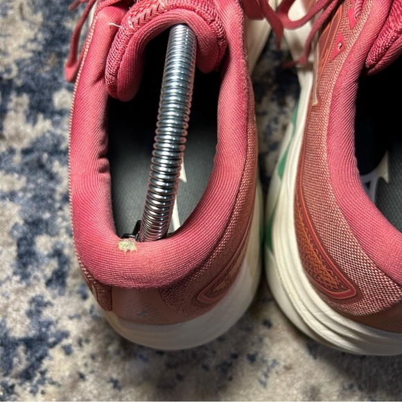 Mizuno Pink Rosette Wave Inspire 18 Lace-Up Sneakers Size 9.5 - Picture 7 of 12